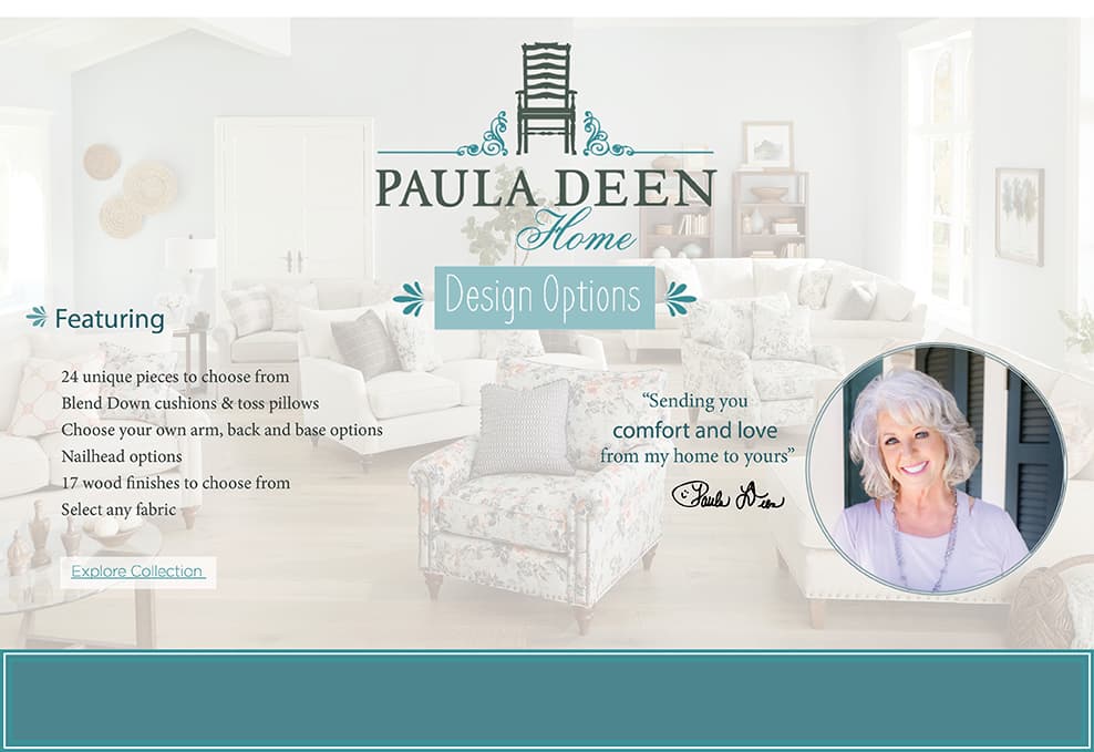 Paula Deen Design Options
